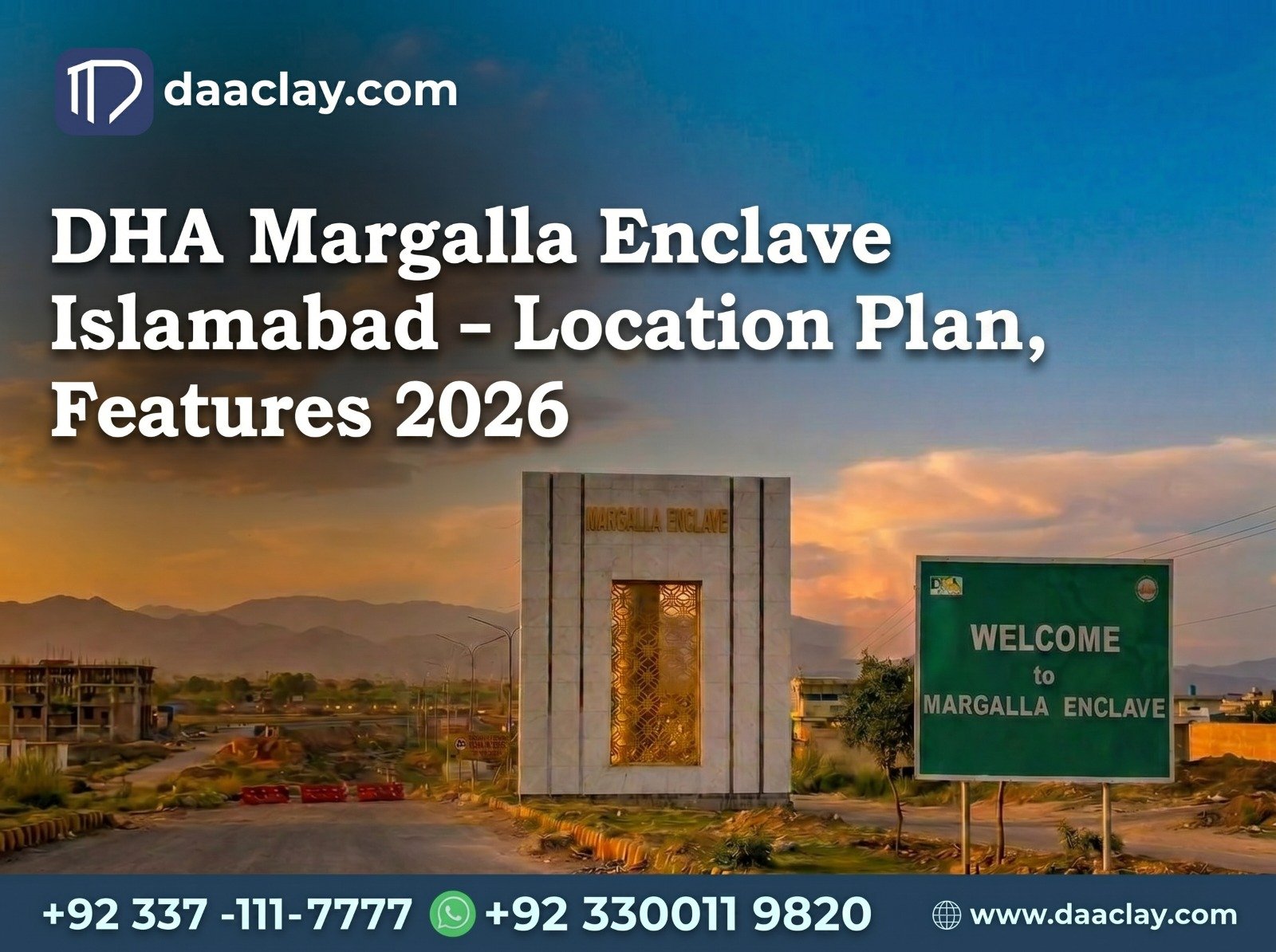 DHA Margalla Enclave Islamabad – Location, Payment Plan and Features 2026